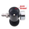 Heyxire Paintball Co2 Fill Adapter Compressed Air Fill Station Remote On or Off ASA Adapter with 3000psi Gauge view 4
