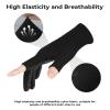 KkaFFe Winter Warm Gloves for Women Men, Anti-Slip Lightweight Half-Finger Breathable Fingerless Gloves, Touchscreen Fingers Glove for Cycling, Motorcycle, Daily Work,Hiking Biking, Outdoor Sports view 4