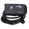 SPYMINNPOO Electric Display, Electric LED Display Control Panel 36V 48V S810 LED Display Meter for Electric 5 Pin Ordinary Interface Riding view 1