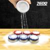 ZGDQ 2 Pack Shuffleboard Wax Powder Set with Shuffleboard Pucks, (53mm) Shuffleboard Table Pucks with Shuffleboard Wax High Speed and Mini Brush Set view 3