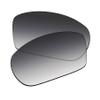 EZReplace Lenses Replacement for Oakley Valve New 2014 OO9236 Sunglasses (Non Polarized Lenses) - Fits Oakley Valve New 2014 Frame (Grey Gradient)