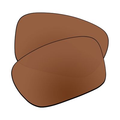 EZReplace Lenses Replacement for Oakley Scalpel OO9095 Sunglasses (Non-Polarized Lenses) - Fits Oakley Scalpel Frame (Maroon Brown)