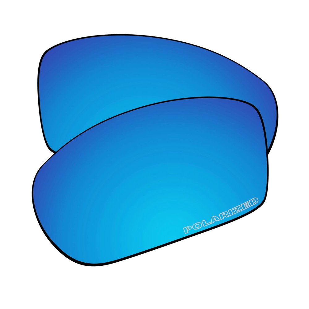 EZReplace Lenses Replacement for Oakley Valve New 2014 OO9236 Sunglasses (Polarized Lenses) - Fits Oakley Valve New 2014 Frame (Updated Polycarbonate Ice Blue)