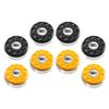 ZGDQ Shuffleboard Puck, (Dia.58mm) 2-1/4'' Shuffleboard Pucks,Mini Shuffleboard Pucks Set, 8Pcs Shuffleboard Pucks Equipment for Home,Game Room view 1