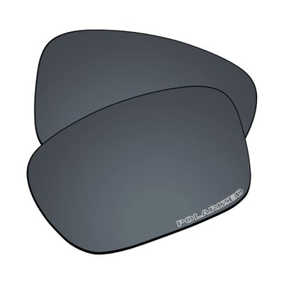 EZReplace Lenses Replacement for Oakley Scalpel OO9095 Sunglasses (Polarized Lenses) - Fits Oakley Scalpel Frame (Updated Polycarbonate Mirror Black)