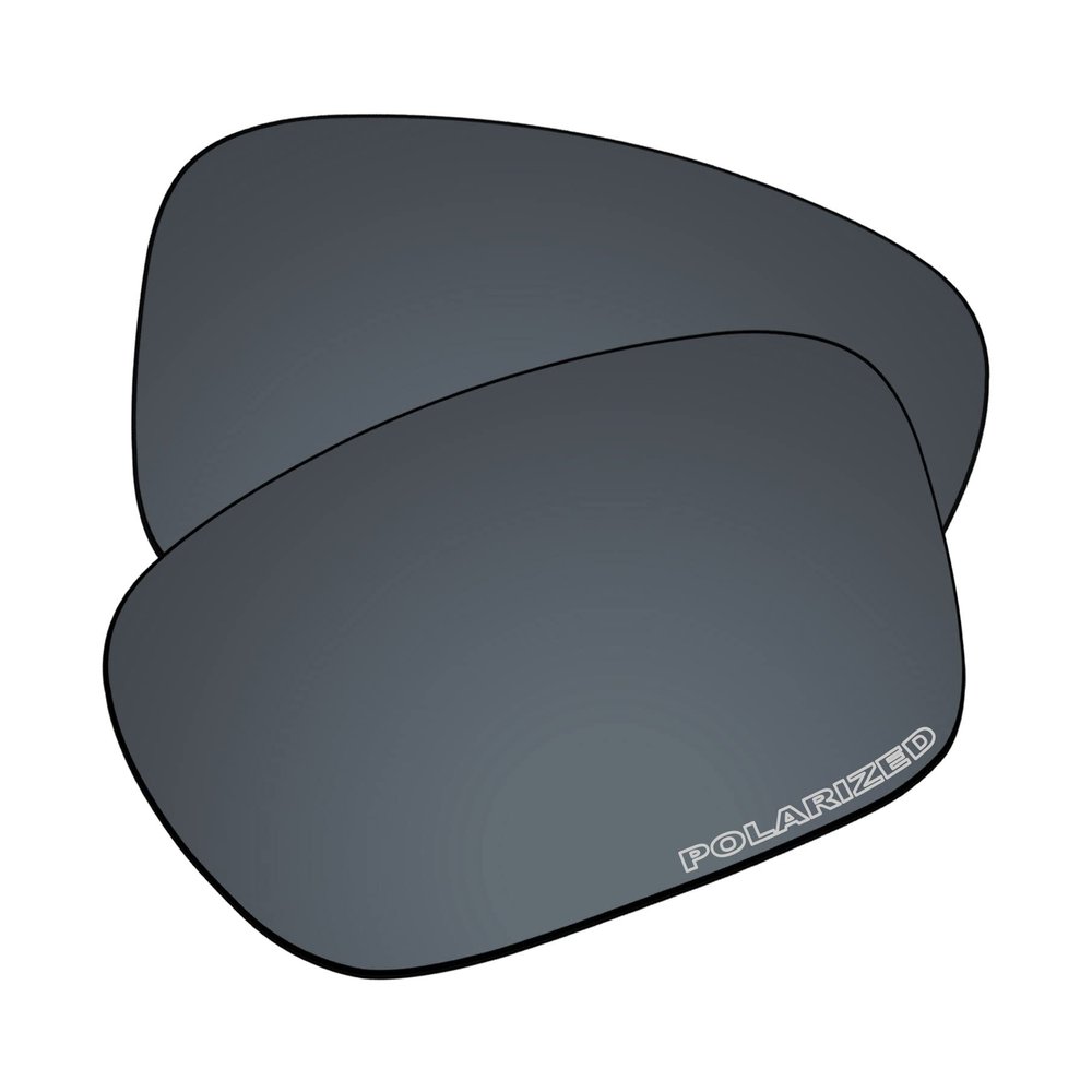 EZReplace Lenses Replacement for Oakley Scalpel OO9095 Sunglasses (Polarized Lenses) - Fits Oakley Scalpel Frame (Updated Polycarbonate Mirror Black)
