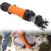 XYEJL 690W Sheep Shears Professional, Electric Animal Grooming Clippers, 6 Speeds Control Big Heavy Clipping Machine, for Sheep Alpacas Llamas and Large Thick Coat Animals,Orange-110V view 1