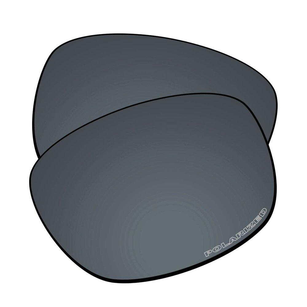 EZReplace Lenses Replacement for Oakley Ten X OO9128 Sunglasses (Polarized Lenses) - Fits Oakley Ten X Frame (Updated Polycarbonate Mirror Black)