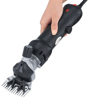 XYEJL Sheep Shears, 690W Professional Sheep Shearing Clippers, Electric Sheep Shears, Pet Farm Supplies for Shaving Fur Wool in Sheep, Goats, Cattle, Farm Livestock Pet,Black-220V