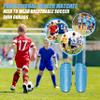 Shin Guards Soccer Youth Kids Boys Girls Toddler Shin Pads Child EVA Cushion Protection Reduce Shocks Injurie Calf Protective Gear Suitable for 4 5 6 7 8 9 10 11 12 Years Old (S, Blue) view 3