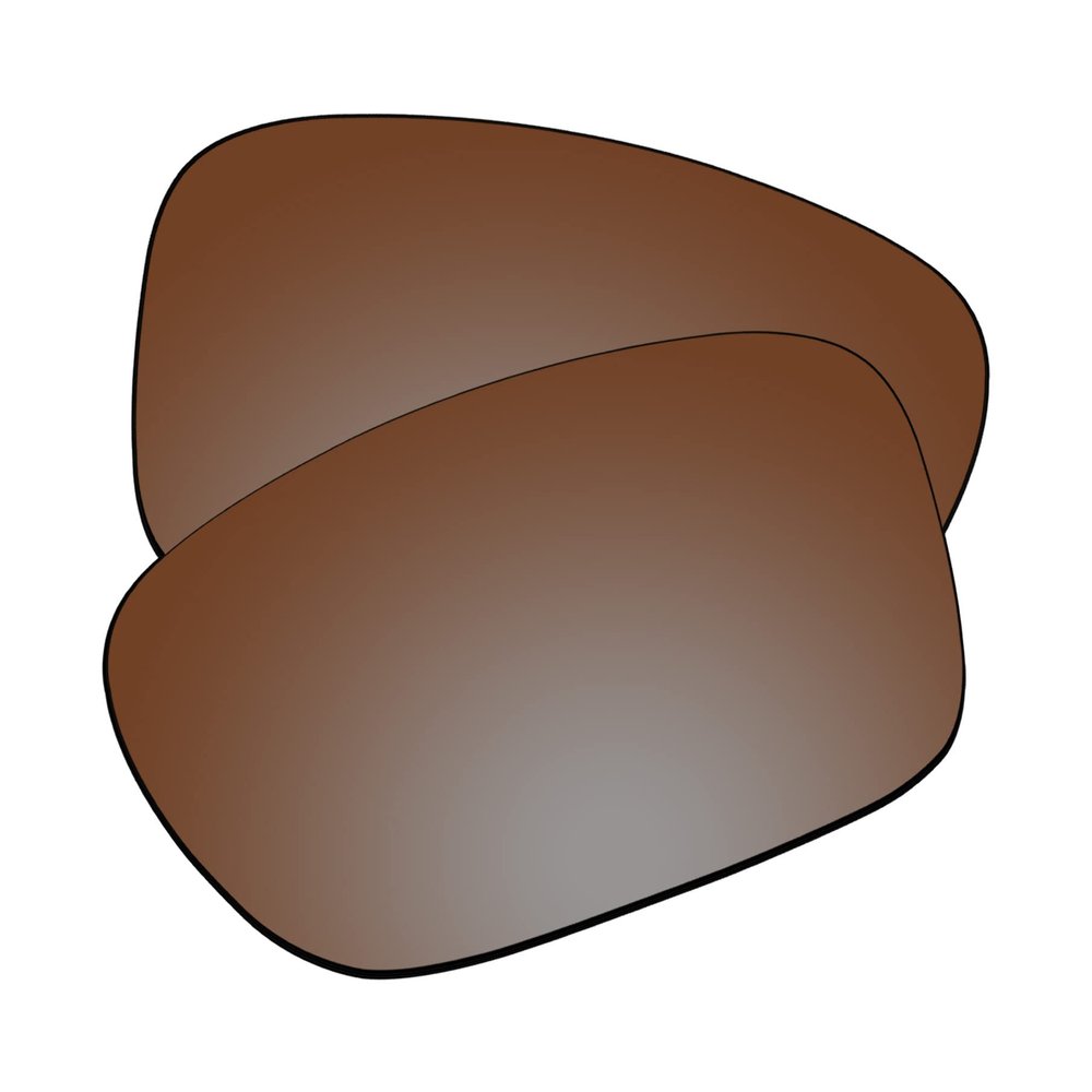 EZReplace Lenses Replacement for Oakley Scalpel OO9095 Sunglasses (AR Polarized Lenses) - Fits Oakley Scalpel Frame (Updated Polycarbonate AR Coated Bronze Brown)