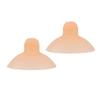 Aislor Women Nippleless Bra Sticker Covers Round Breast Petals,Silicone Nipple Covers Adhesive Invisible Pasties Nude S view 1