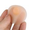 Aislor Women Nippleless Bra Sticker Covers Round Breast Petals,Silicone Nipple Covers Adhesive Invisible Pasties Nude S view 4