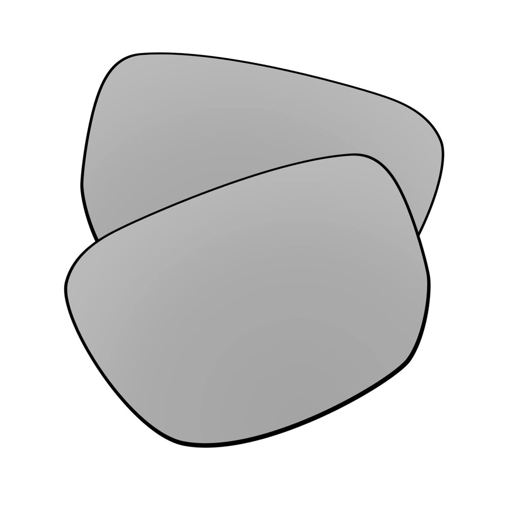 EZReplace Lenses Replacement for Oakley Style Switch OO9194 Sunglasses (AR Polarized Lenses) - Fits Oakley Style Switch Frame (Updated Polycarbonate AR Coated Metal Silver)