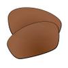 EZReplace Lenses Replacement for Oakley Whisker Sunglasses (Non-Polarized Lenses) - Fits Oakley Whisker Frame (Maroon Brown) view 1