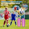 Shin Guards Soccer Youth Kids Boys Girls Toddler Shin Pads Child EVA Cushion Protection Reduce Shocks Injurie Calf Protective Gear Suitable for 4 5 6 7 8 9 10 11 12 Years Old (M, Pink) view 3