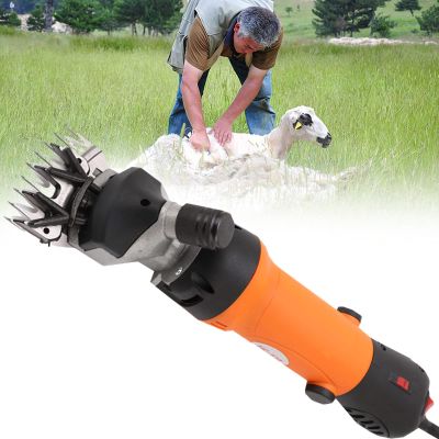 XYEJL Sheep Shearer Clipper, Goat Sheep Shears 690W Electric Wool Shear Large Animal Clippers for Sheep Alpaca Goat Cattle Farm Animals,Livestock Farm Supplier,Black-110V