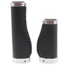 BBxunsless Bike Handle Grips 135/95mm Long/Short Grips Non-Slip PVC Microfiber Leather Ergonomic Hand-Sewn Casual Retro Double Lock-on Handlebar Lever for MTB,Road Bike (Black-A) view 1
