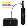 TUXING 4500Psi Pcp Air Tank 0.42L 25Cu in 420cc Carbon Fiber HPA Tank,Gas Cylinder,Paintball Hunting for PCP Air Rifle Gun Daystate and FX Thread M18 * 1.5 view 3