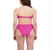 BCBGeneration Women's Standard Knot Front Swimsuit Top, Berry, X-Small view 4