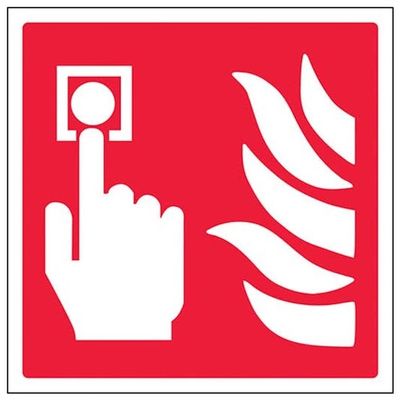 Eco Friendly Fire Equipment - Call Point Logo - 200 X 200mm