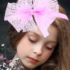 AlamnoFu 10pcs 80s Lace Headbands Bows 80s Costumes For Women Girls Neon Lace Headband Bulk Outfits Party Accessories view 4