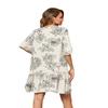 Aoulaydo Bathing Suit Coverups for Women Sexy Bikini Beachwear Ruffle Slevess Swimsuit Cover Ups view 4