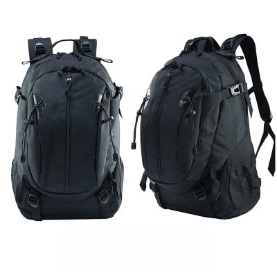 Lfzhjzc Tactical Backpack, Assault Pack, Military Tactical Army Backpack, Outdoor Sports Backpack, Mountaineering Backpack, Hiking, Waterproof, Leisure (Color : Black, Size : 30L)