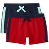The Children's PlaceThe Children's Place Baby and Toddler Boys Fashion Shorts2 PackHAMPTON RED/Navy- 2 PACK5T view 1
