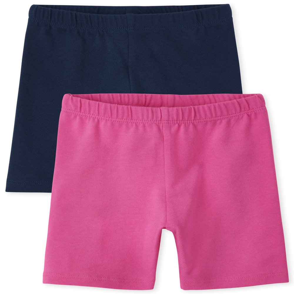The Children's PlaceThe Children's Place Baby and Toddler Girls Bike ShortsTIDAL/in The Pink-2 Pack2T