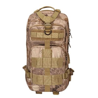 Lfzhjzc Tactical Backpack, Assault Pack, Military Tactical Army Backpack, Backpack, Travel, Training, Camping (Color : Mud Python Pattern, Size : 26L)