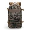 Lfzhjzc Tactical Backpack, Assault Pack, Military Tactical Army Backpack, with Water Bag Mouth, Water Bag for Off-Road Riding (Color : Green Digital, Size : 20Long) view 1