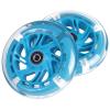 Gladeer 120mm Light Up Flashing Scooter Front Replacement Wheels w/Bearings for Kids 3-Wheeled Kick Scooters (Blue) view 4