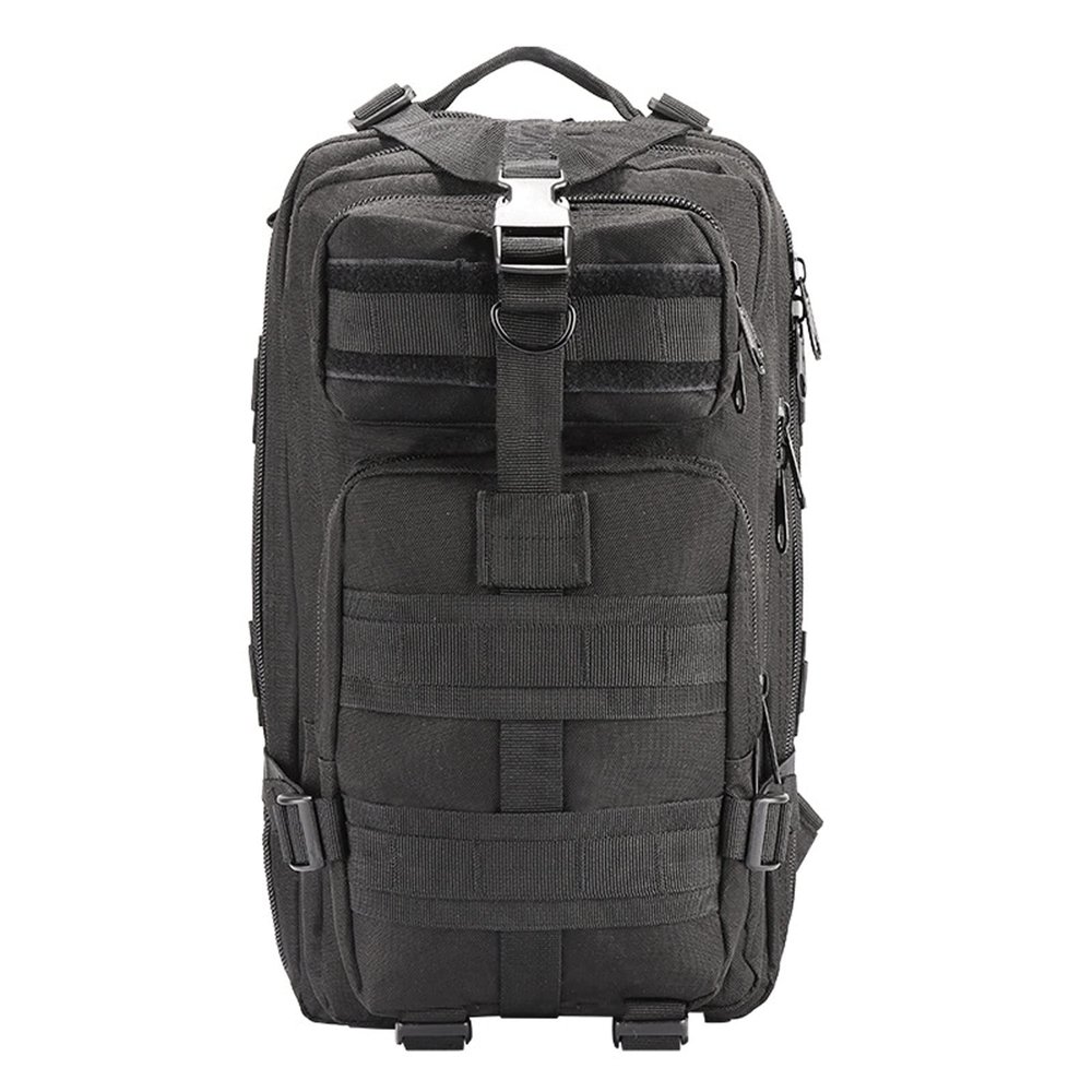 Lfzhjzc Tactical Backpack, Assault Pack, Military Tactical Army Backpack, Backpack, Travel, Training, Camping (Color : Black, Size : 26L)