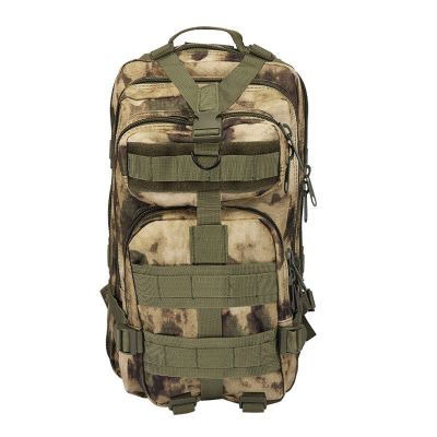 Lfzhjzc Tactical Backpack, Assault Pack, Military Tactical Army Backpack, Backpack, Travel, Training, Camping (Color : Green Ruin Camouflage, Size : 26L)