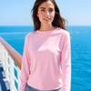 INGEAR Women's Rash Guard Shirts UPF 50+ Swim Shirt for Sun Protection Running Shirt Lightweight Quick Dry Top Sizes S-XXL (Rose, Large) view 3