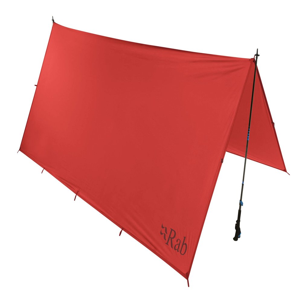 Rab Siltarp 2 Person Waterproof Lightweight Shelter Tarp for Camping and Backpacking - Horizon - One Size