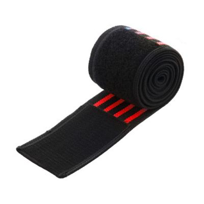 Sports Knee Wraps Practical Knee Brace Strap Fastener Tape for Sports Red