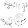 Display Console Assembly 418809 Works W Carbon CX Bike Stationary Bike view 1