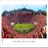 2022 Rose Bowl Game, Utah vs Ohio State - Unframed 40 x 13.5 Poster by Blakeway Panoramas view 1