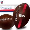 Franklin Sports NFL Inflatable Target Toss Game - Kids Mini Football Throwing Game Set - Portable Indoor + Outdoor Toy Football Target + Mini Footballs - 51" view 3