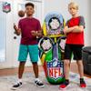 Franklin Sports NFL Inflatable Target Toss Game - Kids Mini Football Throwing Game Set - Portable Indoor + Outdoor Toy Football Target + Mini Footballs - 51" view 4