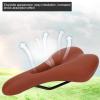Bicycle Seat, Bike Cushion Cycling Soft Cushion Bike Saddle, ShockProof Road Bike for Mountain Bike(Brown) view 4