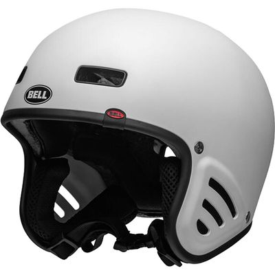 BELL Racket Adult BMX Bike Helmet - Matte White (2023), Large (59-61.5 cm)