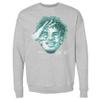 500 LEVEL LaMelo Ball Sweatshirt (Crew Sweatshirt, XX-Large, Heather Gray) - LaMelo Ball 3 Hand WHT view 1