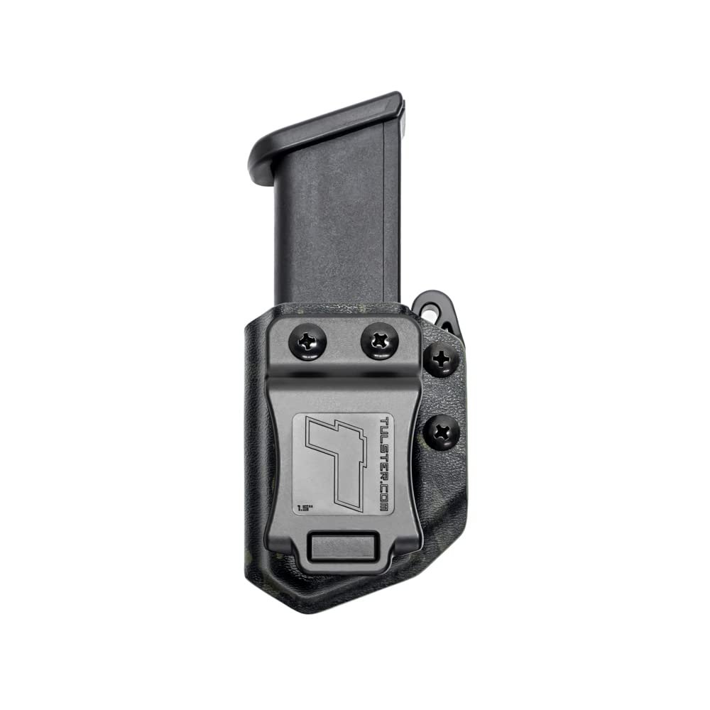 Universal 9mm/.40 Double Stack Mag Carrier- Tulster Echo Carrier IWB/OWB (Black Multicam)