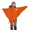 Tacticouture Yellowstone National Park Map Survival Bandana - Ultralight Emergency Navigation Scarf - Lightweight Signal Blaze Orange Hiking Camping view 1