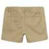The Children's Place Baby Boys and Toddler Stretch Chino Shorts, Flax/New Navy 2-Pack, 4T US view 3