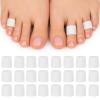 ViveSole Silicone Toe Sleeves (24 Pack) - Small Toe Protectors for Women view 1