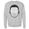 500 LEVEL Payton Pritchard Sweatshirt (Crew Sweatshirt, XX-Large, Heather Gray) - Payton Pritchard Player Silhouette WHT view 1